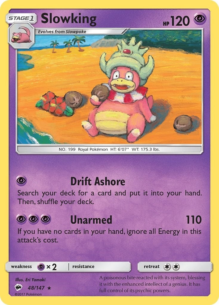 Image for Slowking (48/147) (SM - Burning Shadows) (SM03) - Pokemon