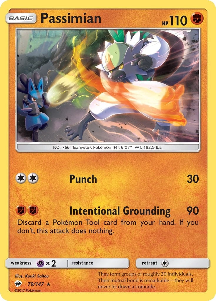 Image for Passimian (79/147) (SM - Burning Shadows) (SM03) - Pokemon