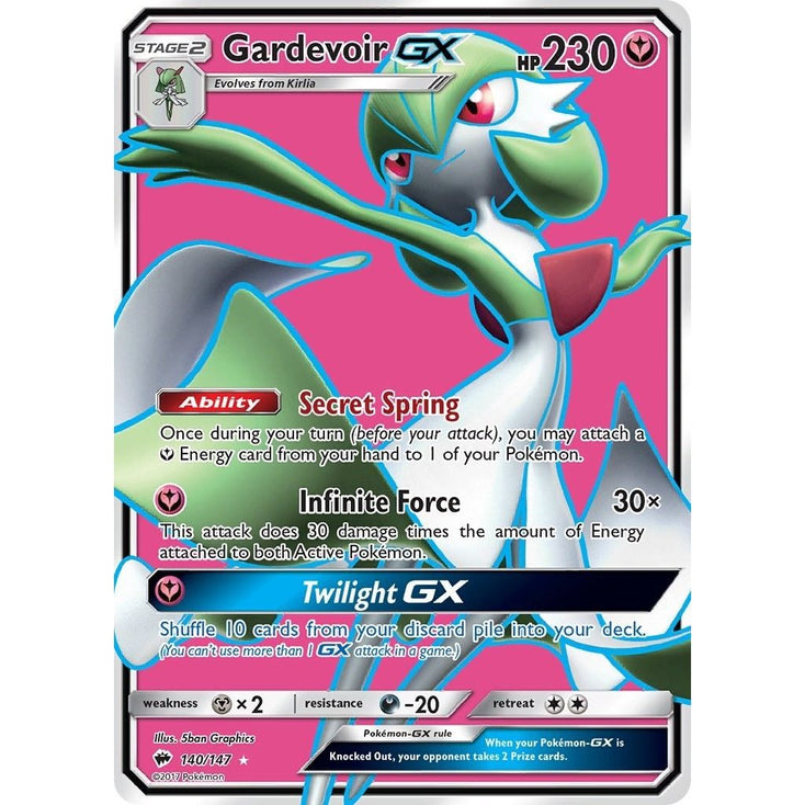 Image for Gardevoir GX (Full Art) (140/147) (SM - Burning Shadows) - Pokemon