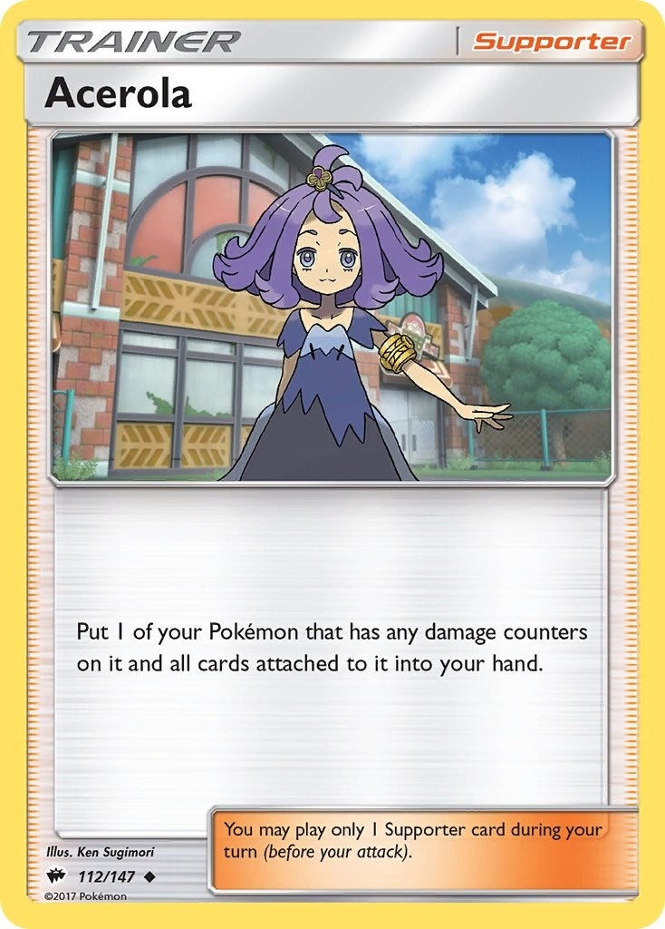 Image for Acerola (112/147) (SM - Burning Shadows) (SM03) - Pokemon