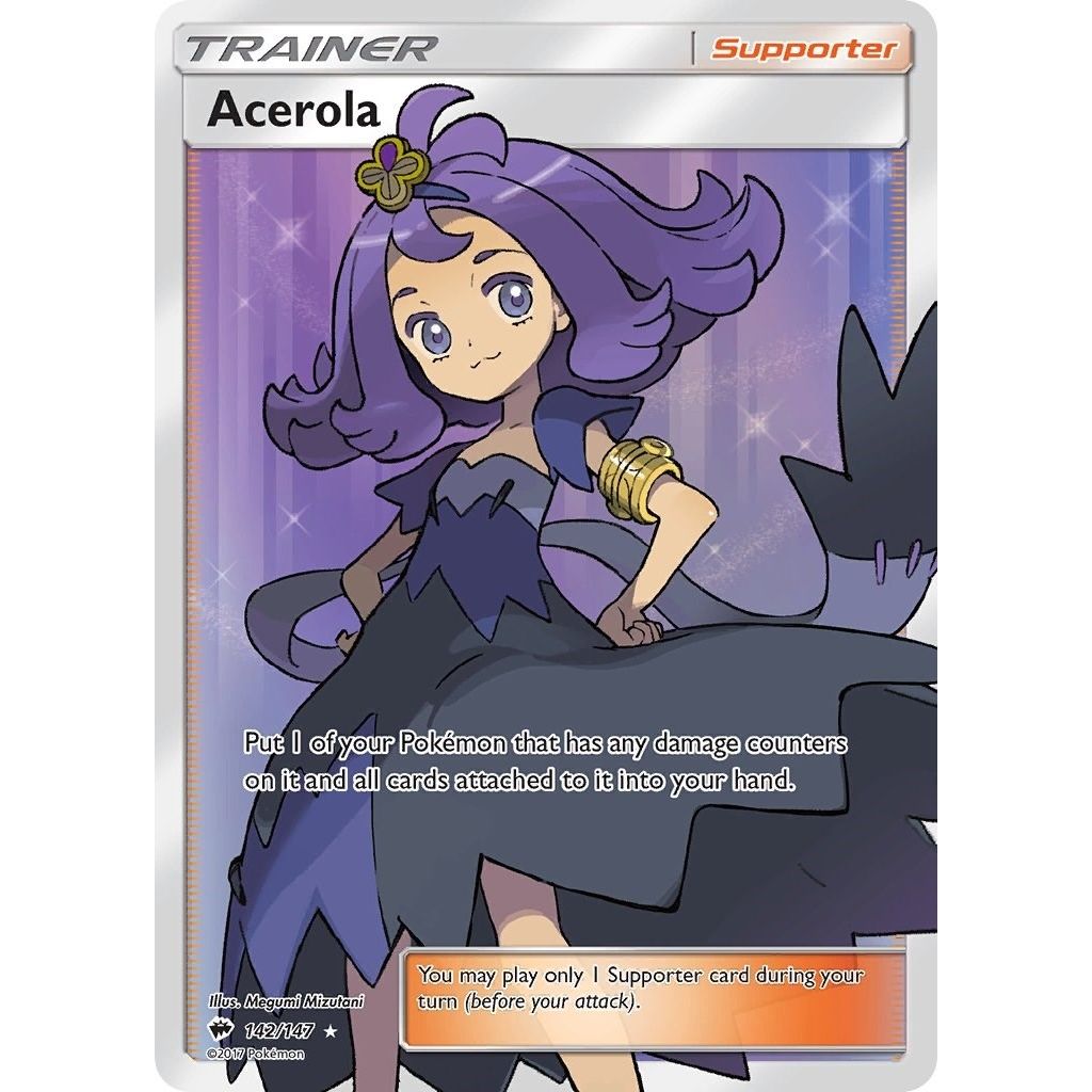 Image for Acerola (Full Art) (142/147) (SM - Burning Shadows) - Pokemon