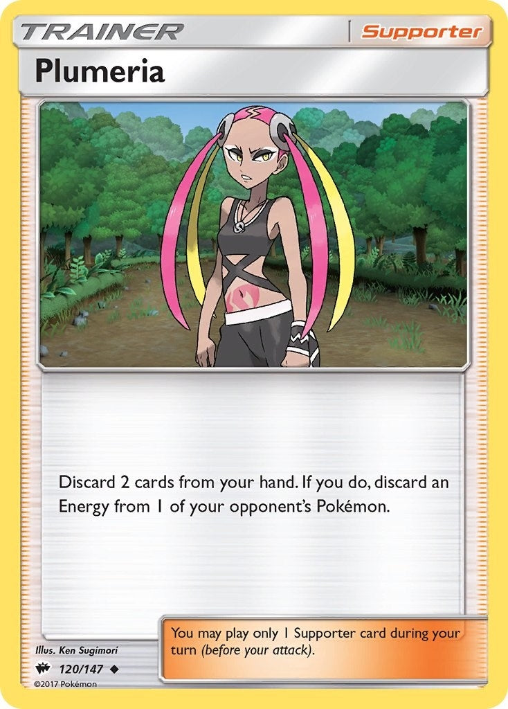 Image for Plumeria (120/147) (SM - Burning Shadows) (SM03) - Pokemon