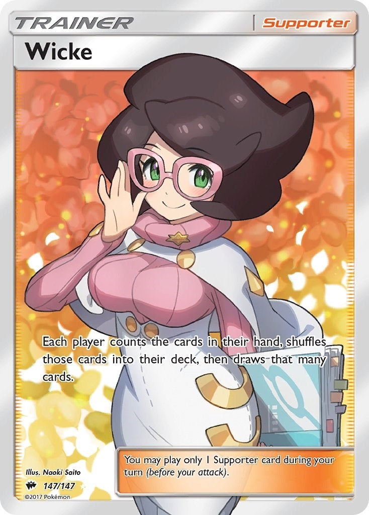Image for Wicke (Full Art) (147/147) (SM - Burning Shadows) (SM03) - Pokemon