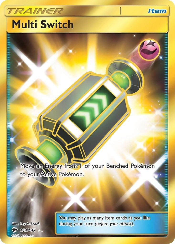 Image for Multi Switch (Secret) (164/147) (SM - Burning Shadows) (SM03) - Pokemon