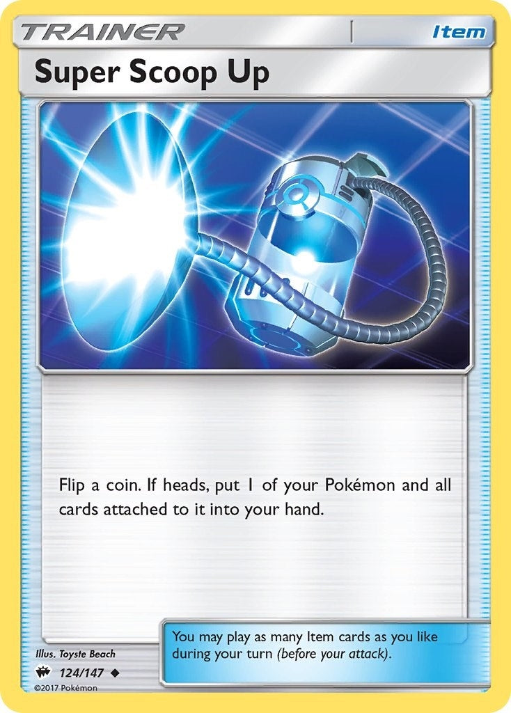 Image for Super Scoop Up (124/147) (SM - Burning Shadows) (SM03) - Pokemon