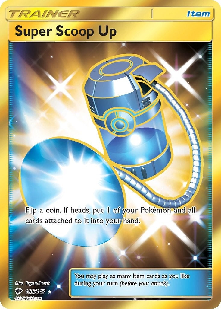 Image for Super Scoop Up (Secret) (166/147) (SM - Burning Shadows) (SM03) - Pokemon