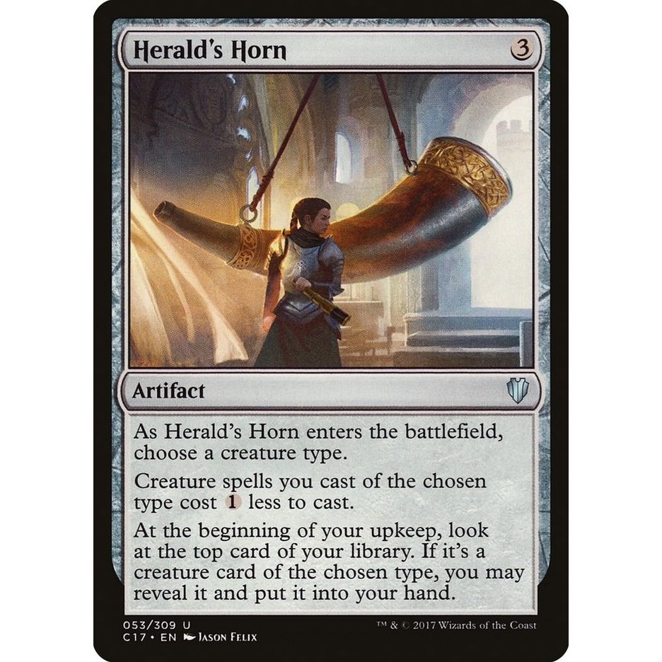 Herald's Horn (53) (Commander 2017) - PokeBox USA