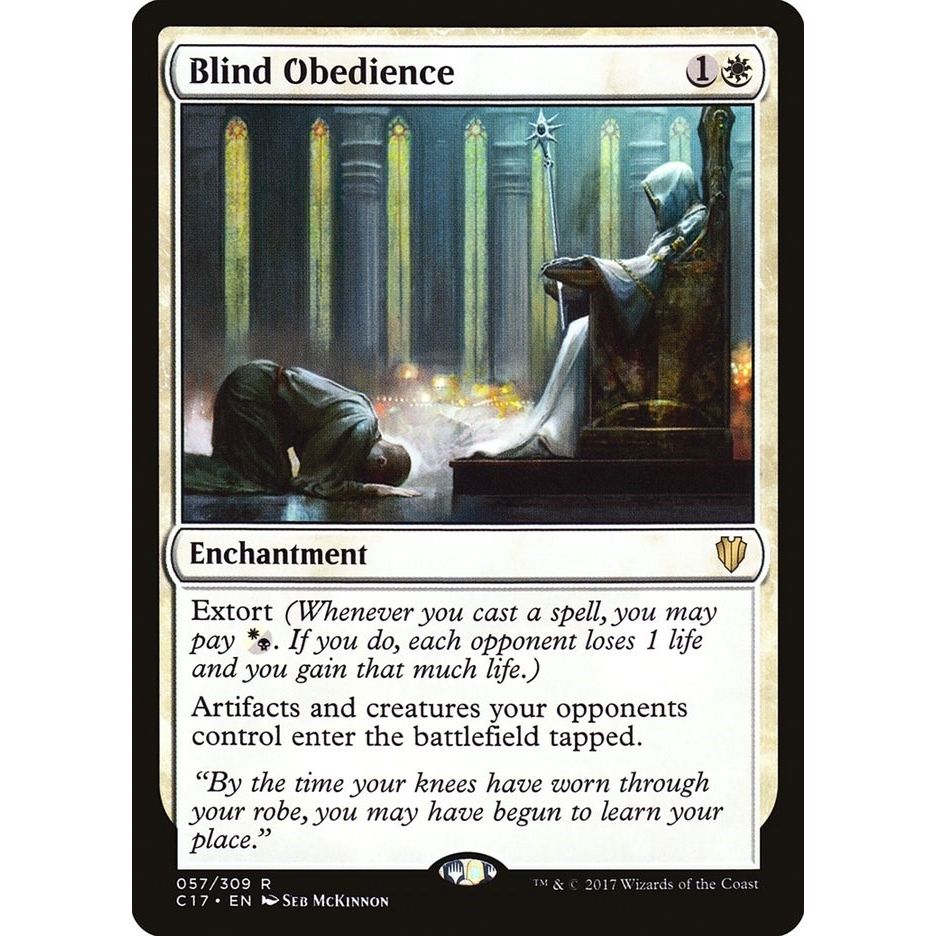 Blind Obedience (57) (Commander 2017) - PokeBox USA