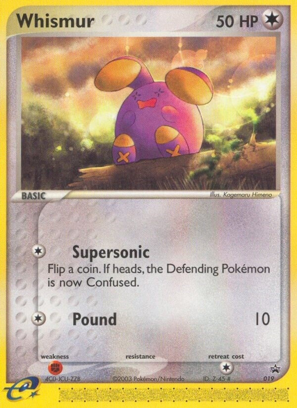 Image for Whismur - 019 (Target Promo) (019) (Nintendo Promos) (PR) - Pokemon