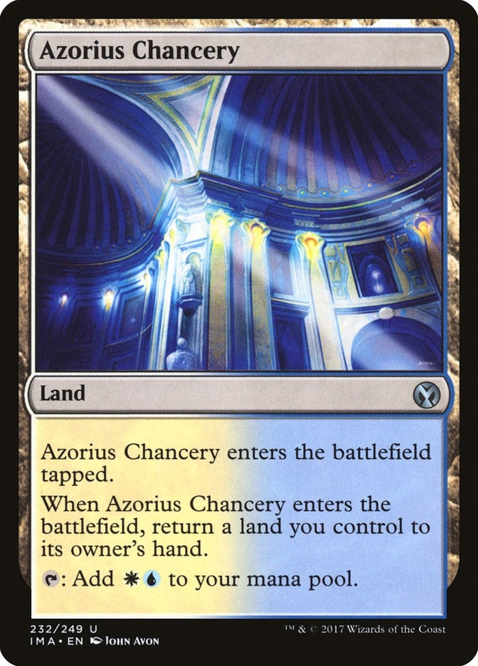 Azorius Chancery (232) (Iconic Masters)