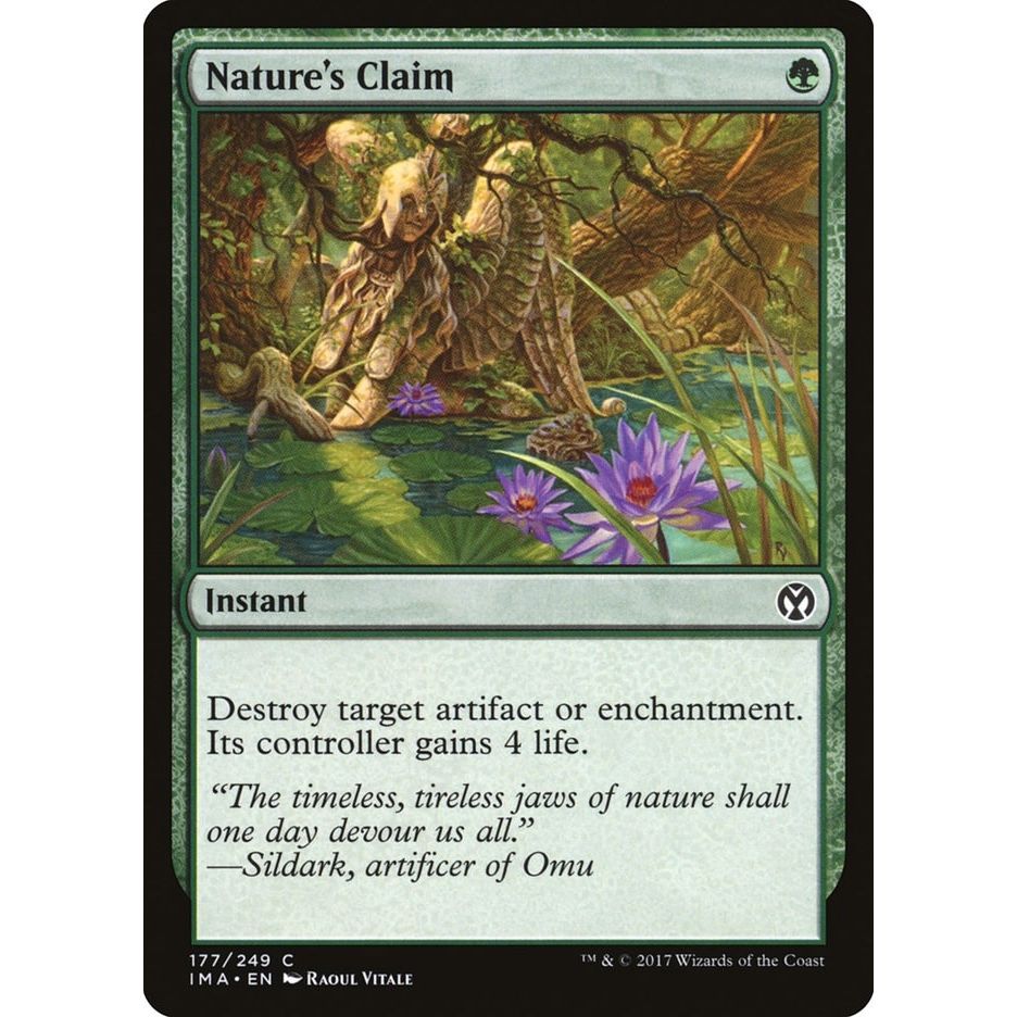 Nature's Claim (177) (Iconic Masters) - PokeBox USA