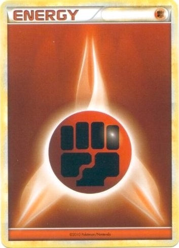 Image for Fighting Energy (2010 Unnumbered HGSS Style Non-Holo) (League & Championship Cards) (PR) - Pokemon