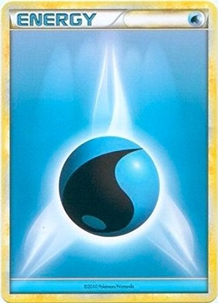 Image for Water Energy (2010 Unnumbered HGSS Style Non-Holo) (League & Championship Cards) (PR) - Pokemon