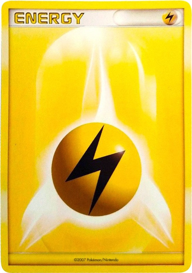 Image for Lightning Energy (2007 Unnumbered D/P Style Non-Holo) (League & Championship Cards) (PR) - Pokemon