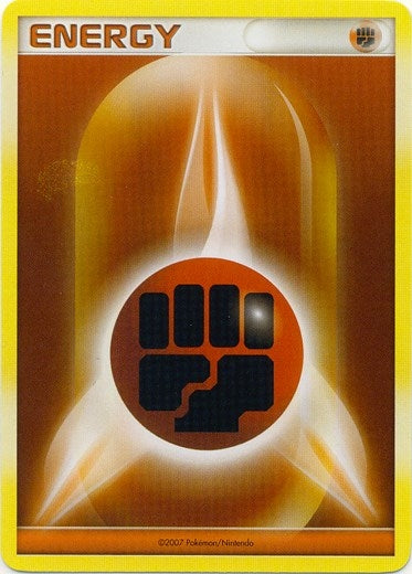 Image for Fighting Energy (2007 Unnumbered D/P Style Non-Holo) (League & Championship Cards) (PR) - Pokemon
