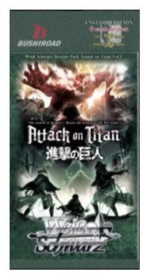 Image for Attack on Titan Vol. 2 Booster Pack - Weiss Schwarz