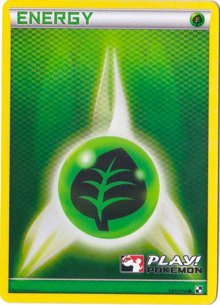 Image for Grass Energy - 105/114 (Play! Pokemon) (105/114) (League & Championship Cards) (PR) - Pokemon