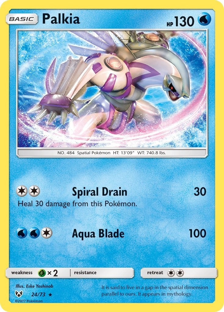 Image for Palkia (24/73) (Shining Legends) (SHL) - Pokemon