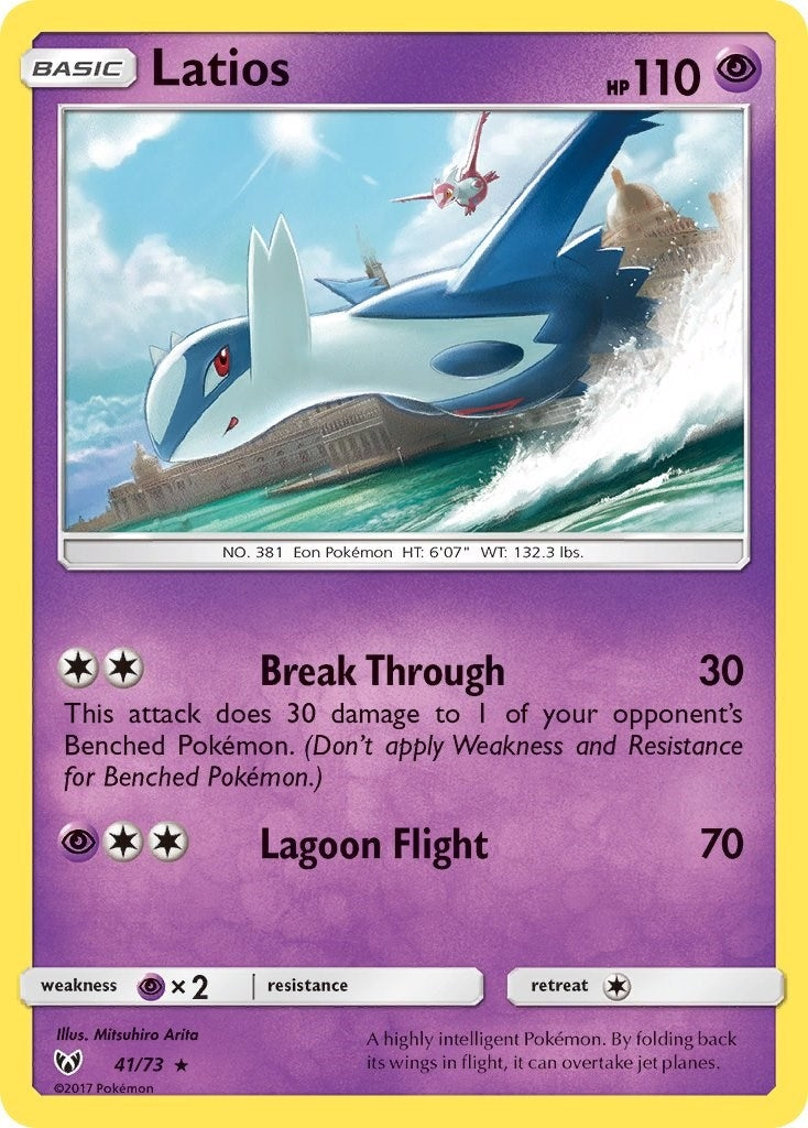 Image for Latios (41/73) (Shining Legends) (SHL) - Pokemon