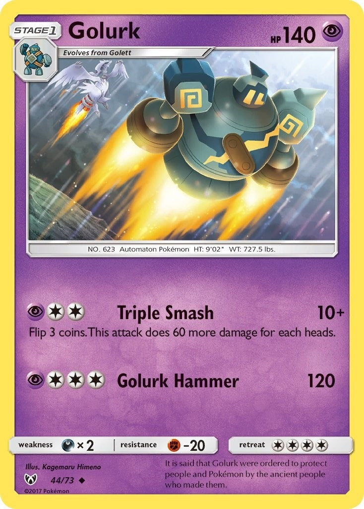 Image for Golurk (44/73) (Shining Legends) (SHL) - Pokemon