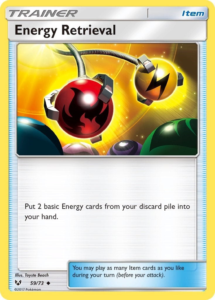 Image for Energy Retrieval (59/73) (Shining Legends) (SHL) - Pokemon