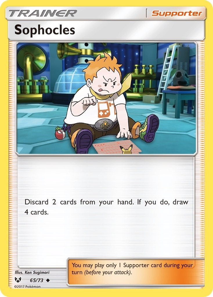 Image for Sophocles (65/73) (Shining Legends) (SHL) - Pokemon