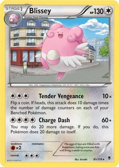 Image for Blissey - 81/119 (Cosmos Holo) (081/119) (Miscellaneous Cards & Products) - Pokemon