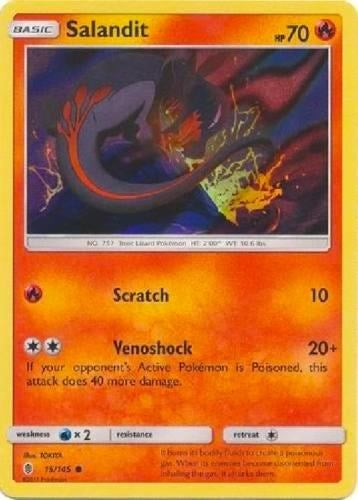Image for Salandit - 15/145 (Collection Promo) (015/145) (League & Championship Cards) (PR) - Pokemon