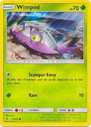 Image for Wimpod - 8/145 (Collection Promo) (008/145) (League & Championship Cards) (PR) - Pokemon