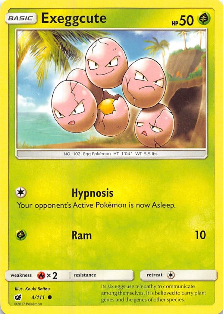 Image for Exeggcute (4/111) (SM - Crimson Invasion) (SM04) - Pokemon