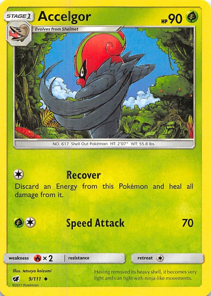 Image for Accelgor (9/111) (SM - Crimson Invasion) (SM04) - Pokemon