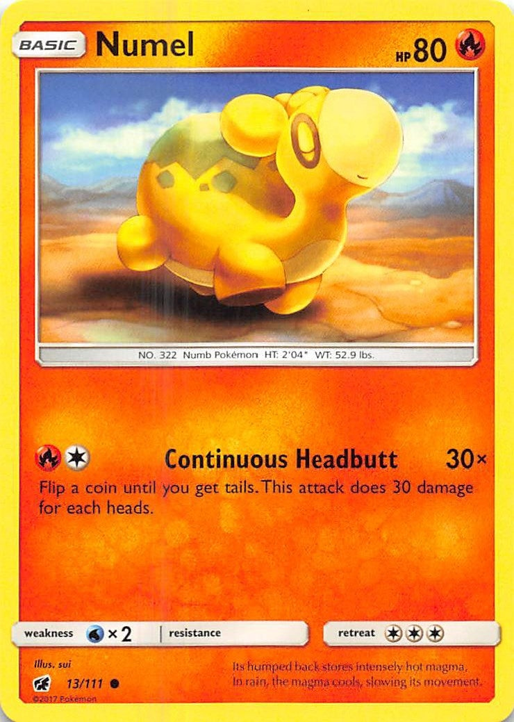 Image for Numel (13/111) (SM - Crimson Invasion) (SM04) - Pokemon