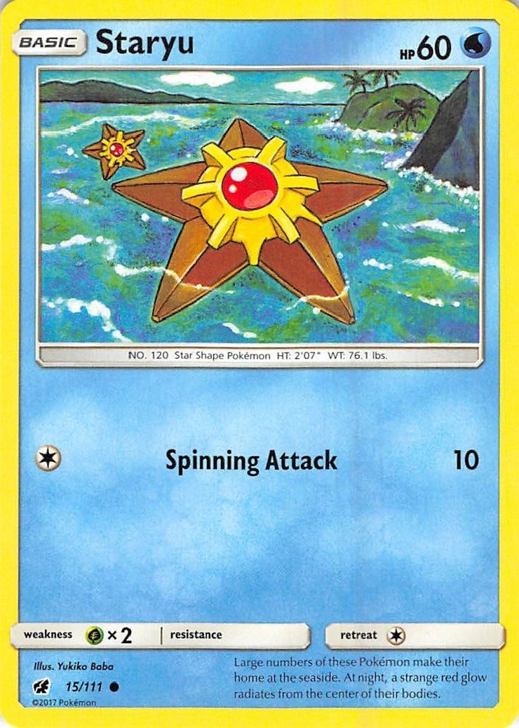Image for Staryu (15/111) (SM - Crimson Invasion) (SM04) - Pokemon