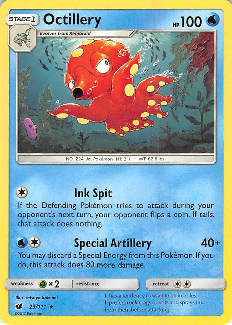 Image for Octillery (23/111) (SM - Crimson Invasion) (SM04) - Pokemon
