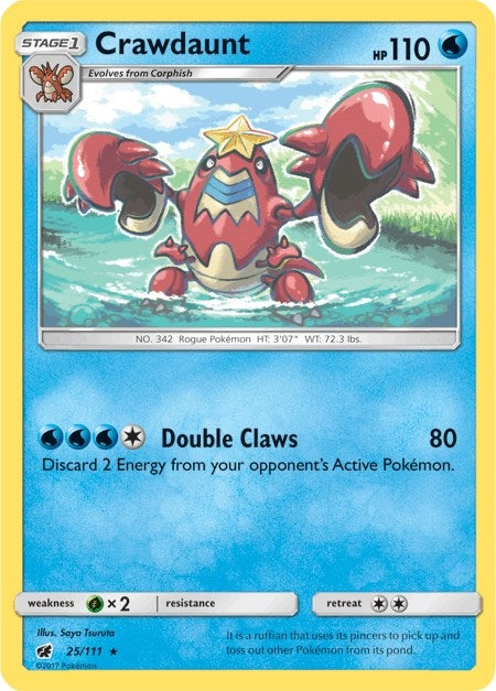 Image for Crawdaunt (25/111) (SM - Crimson Invasion) (SM04) - Pokemon