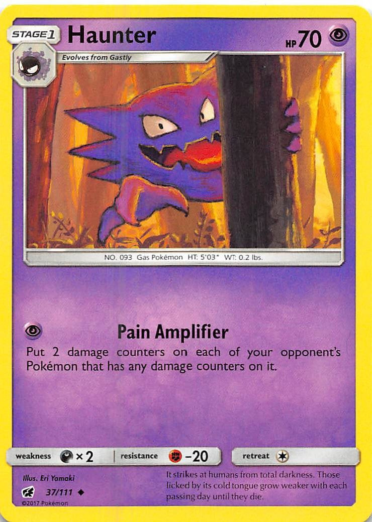 Image for Haunter (37/111) (SM - Crimson Invasion) (SM04) - Pokemon