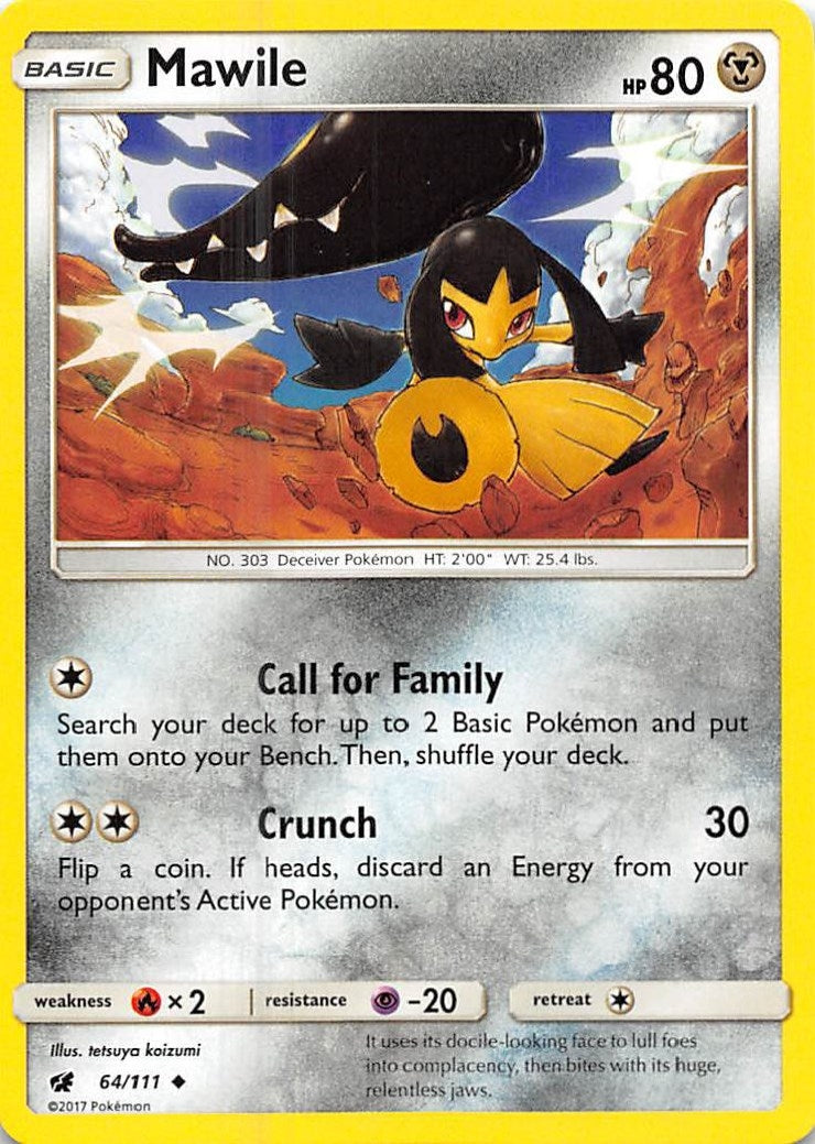 Image for Mawile (64/111) (SM - Crimson Invasion) (SM04) - Pokemon
