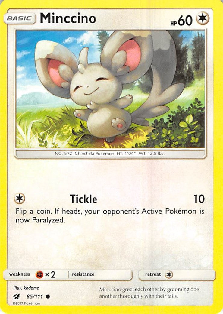 Image for Minccino (85/111) (SM - Crimson Invasion) (SM04) - Pokemon