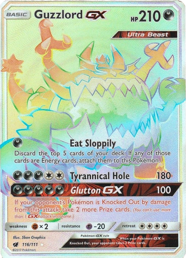 Image for Guzzlord GX (Secret) (116/111) (SM - Crimson Invasion) (SM04) - Pokemon