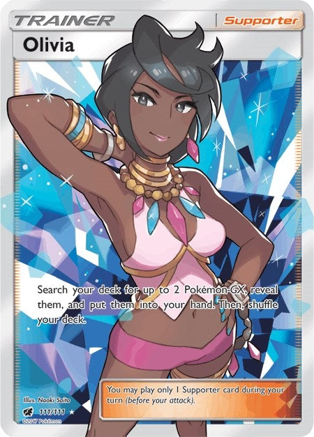 Image for Olivia (Full Art) (111/111) (SM - Crimson Invasion) (SM04) - Pokemon