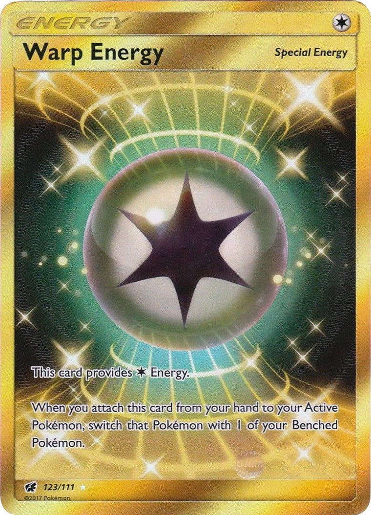 Image for Warp Energy (Secret) (123/111) (SM - Crimson Invasion) (SM04) - Pokemon