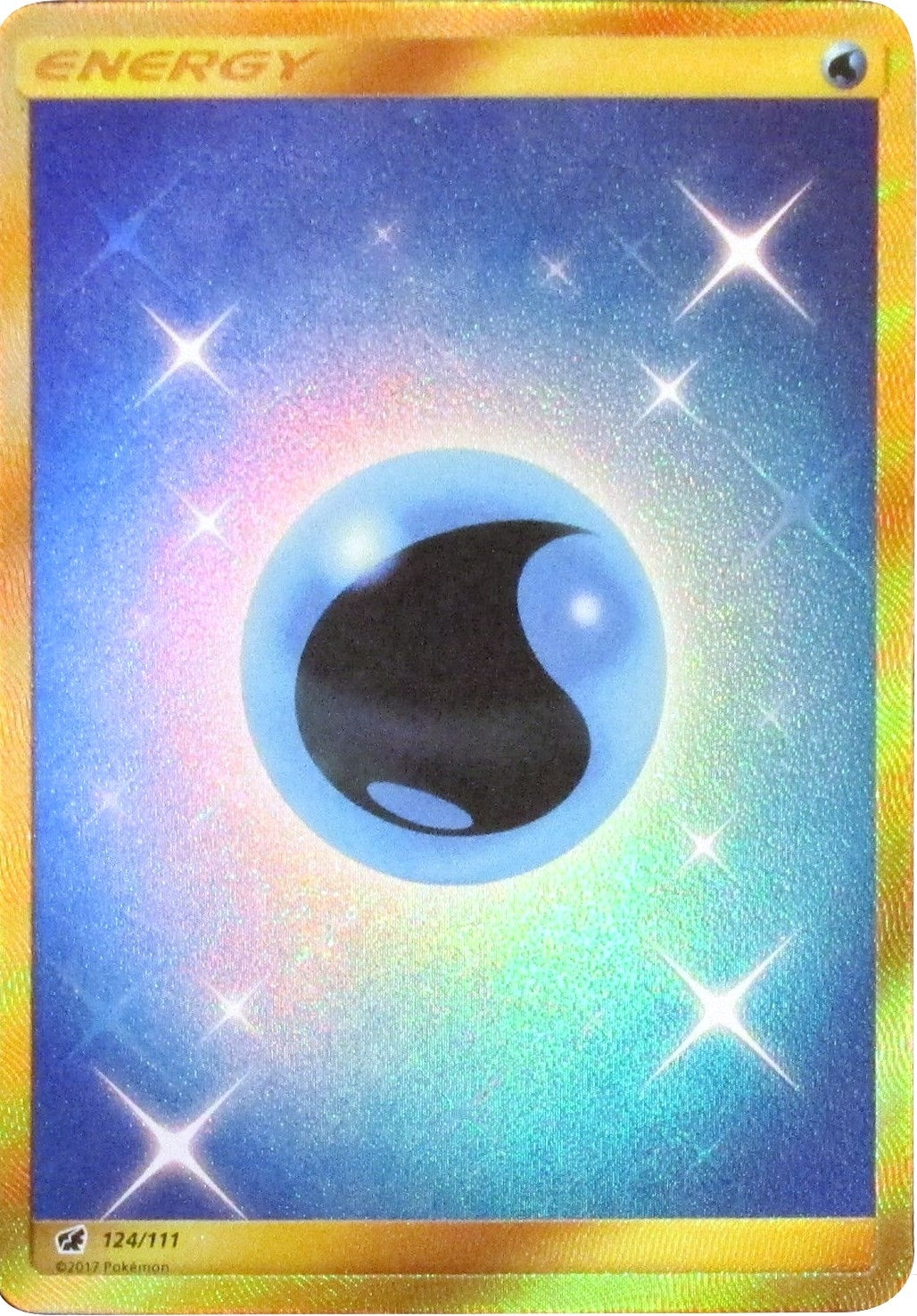 Image for Water Energy (Secret) (124/111) (SM - Crimson Invasion) (SM04) - Pokemon