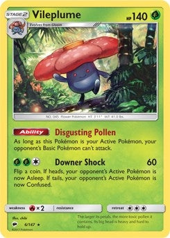Image for Vileplume - 6/147 (Prerelease Kit Exclusive) (006/147) (Deck Exclusives) (PR) - Pokemon