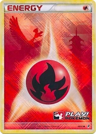 Image for Fire Energy - 89/95 (Play! Pokemon) (089/095) (League & Championship Cards) (PR) - Pokemon