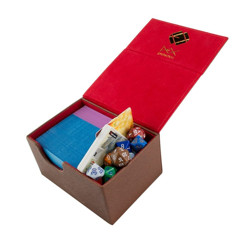 Image for Creation Line - Brown Medium Deckbox - Deck Boxes