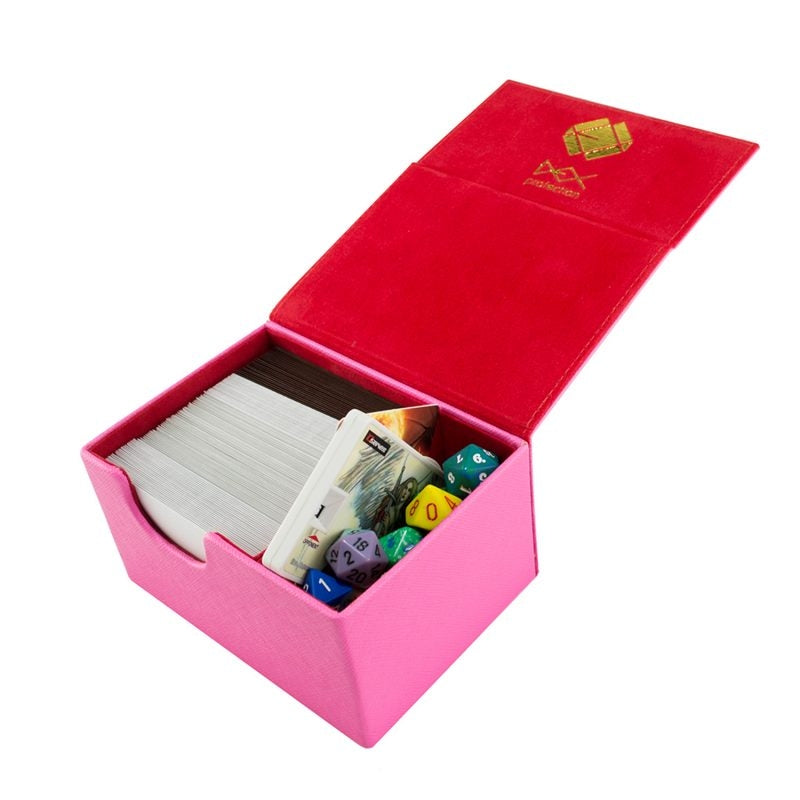 Image for Creation Line - Pink Medium Deckbox - Deck Boxes