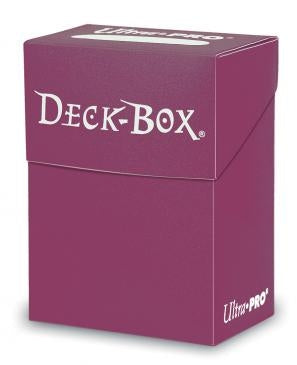 Image for Solid Color Deck Box - Blackberry - Deck Boxes