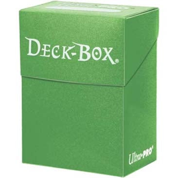 Image for Solid Color Deck Box - Light Green - Deck Boxes