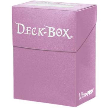 Image for Solid Color Deck Box - Pink - Deck Boxes