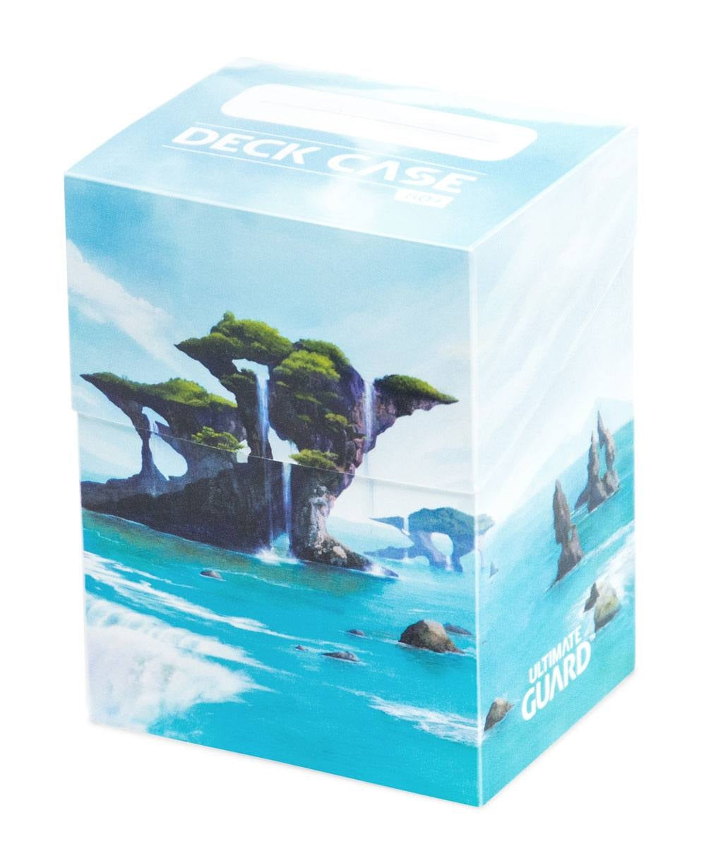 Image for Deck Case Lands Edition I - Island (Holds 80+) - Deck Boxes